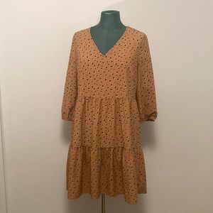 Polka dot mini dress